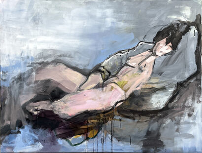 I Am Not Your Nude - a Paint Artowrk by Anja Edelmann